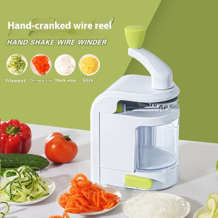 Multi-Functional Manual Kitchen Chopper – Safe, Hand-Protective Household Food Cutter