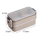 Double buckle beige