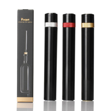 Compact Air Pump Wine Bottle Opener & Stainless Steel Cork Remover