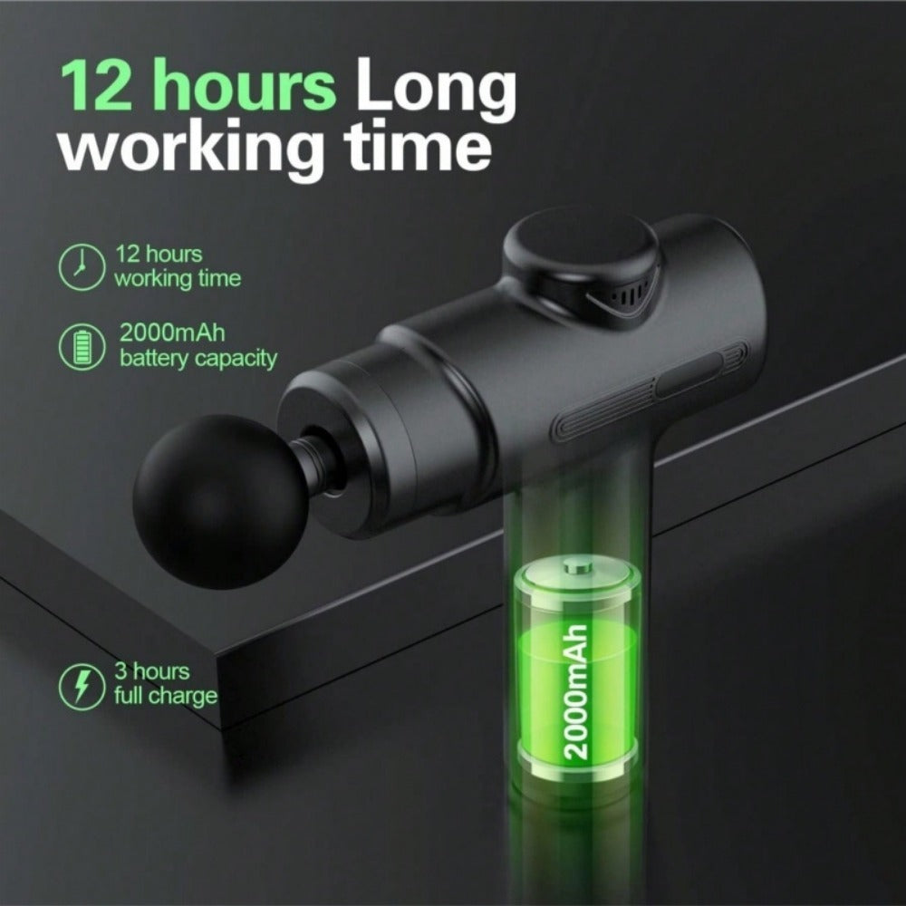 Massage Gun Deep Tissue Percussion Massager For Athletes,Handheld Body Back Muscle
