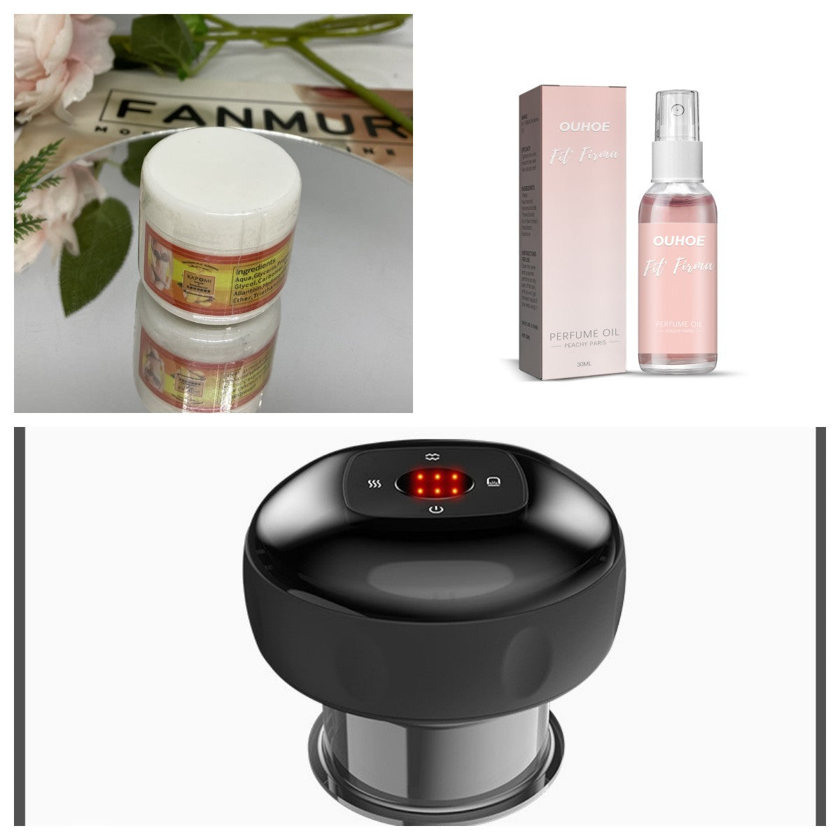 Electric Vacuum Cupping Massage Body Cups Anti-Cellulite Therapy Massager For Body Electric Guasha Scraping