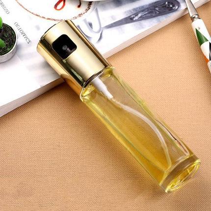 Leakproof BBQ Oil & Vinegar Sprayer – Push Pump Bottle for Cooking & Kitchen Use