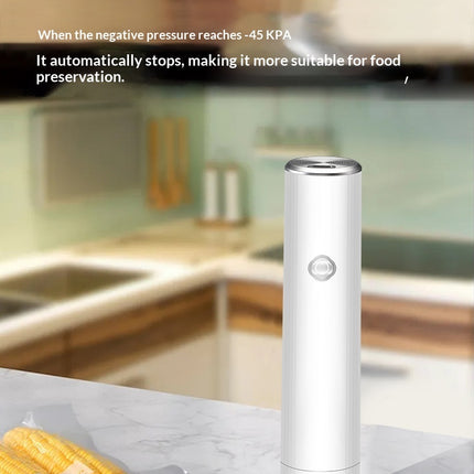 Mini Household Automatic Vacuum Food Saver Sealer with Air-Pumping Device