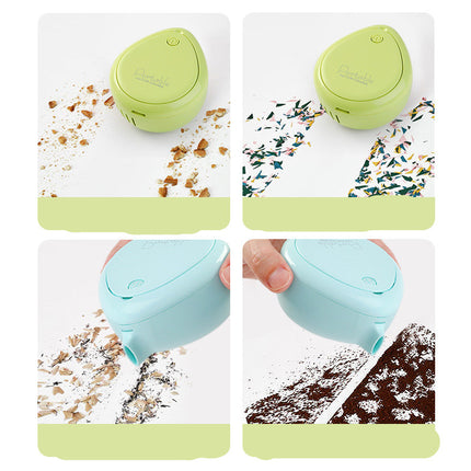 Desktop handheld vacuum cleaner