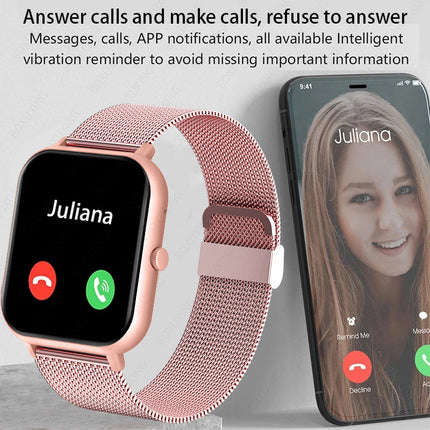 ZL54C Smart Watch with AI Voice Assistant, Heart Rate, Blood Oxygen & Sleep Monitoring