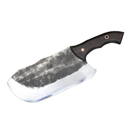 Traditional hand-forged round head chopper