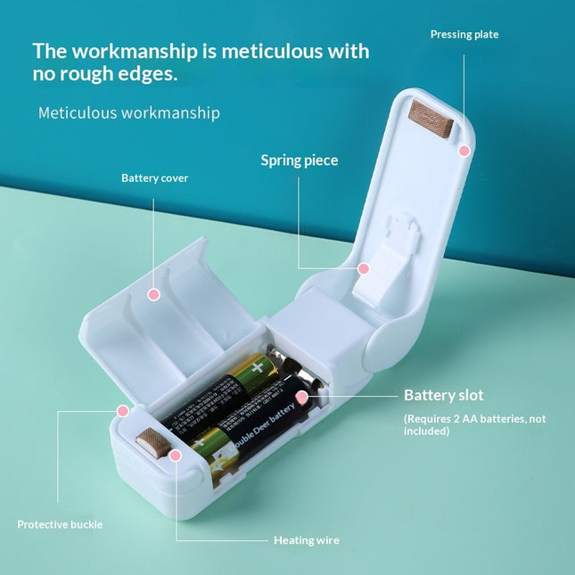 Portable Rapid Heating Plastic Bag Sealer