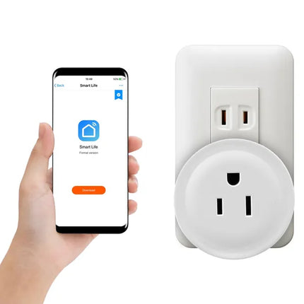 Smart WiFi Plug Socket – App Remote Control, Timer, Alexa & Google Compatible (US)