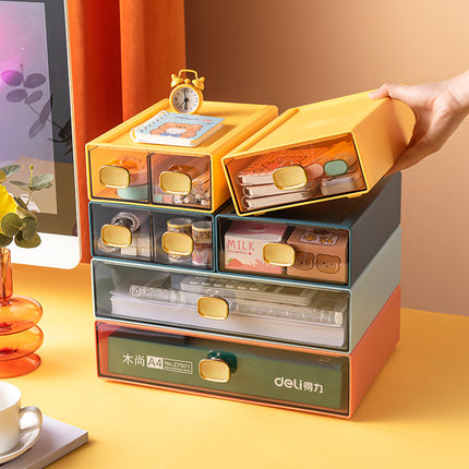 Drawer-type Desktop Storage Box