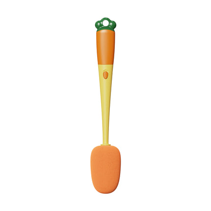 3 In 1 Multifunctional Cleaning Cup Washer Brush Long Handle Carrot Water Bottle Cleaning Brush