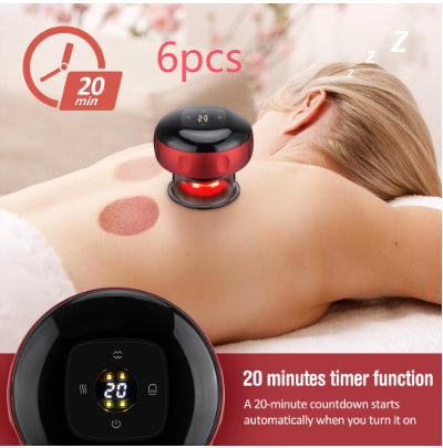 Electric Vacuum Cupping Massage Body Cups Anti-Cellulite Therapy Massager For Body Electric Guasha Scraping