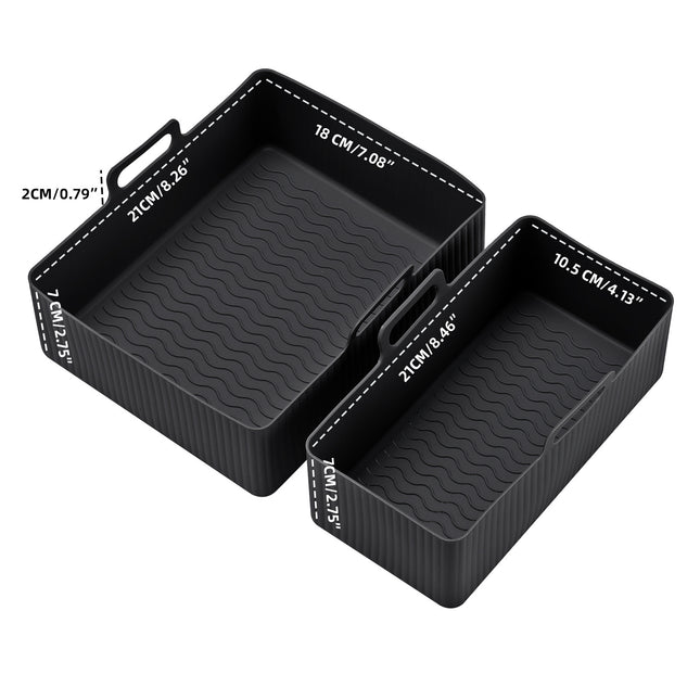 Air Fryer Heat-resistant Silicone Tray