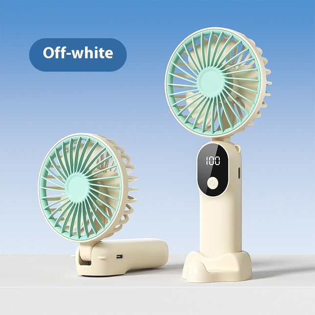 Portable USB Charging Folding Handheld Mini Fan Desktop Little Fan
