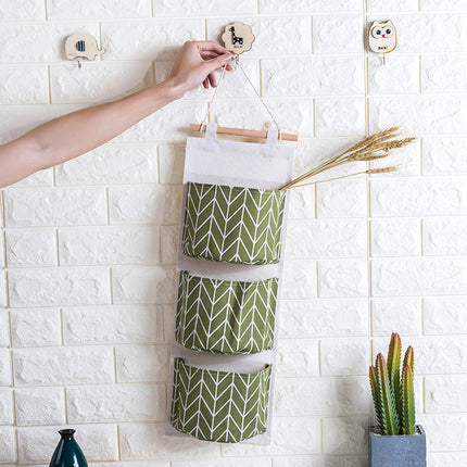 Wall Hanging Storage Organizer Bags for Kitchen, Bathroom & Home