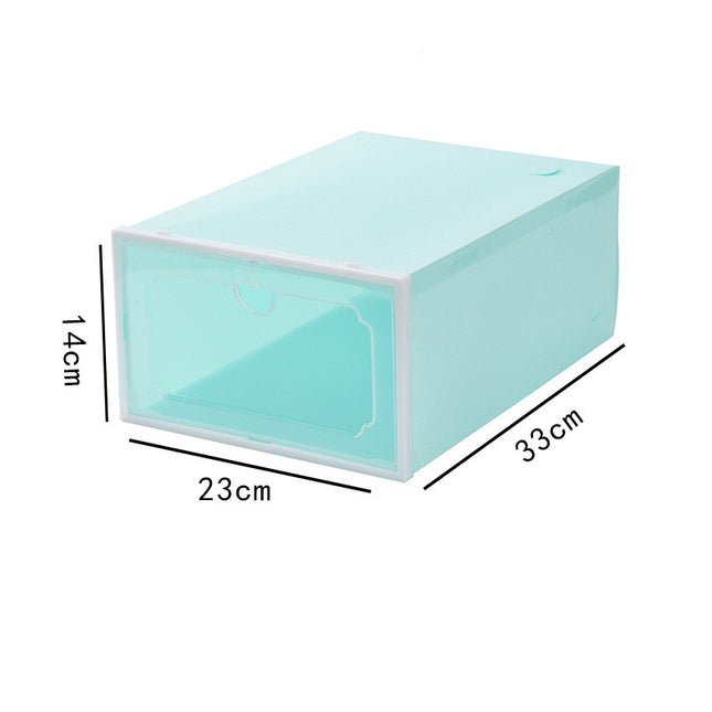 Folding drawer shoe box
