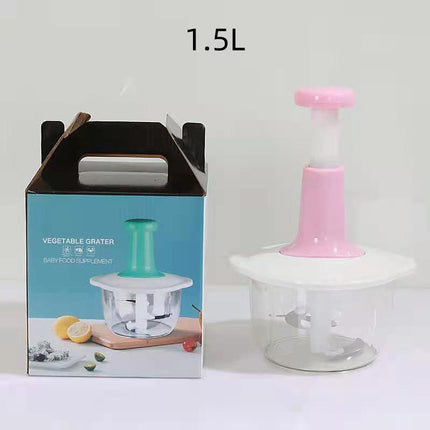 Manual Press Chopper – Minced Meat & Stirring Machine