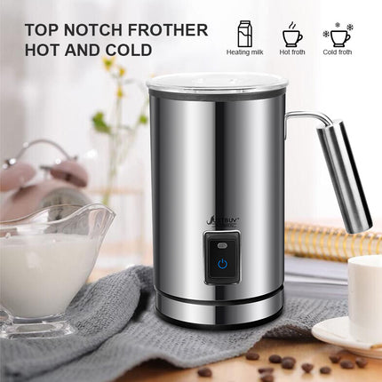 3-in-1 Electric Milk Frother & Milk Warmer for Coffee, Espresso & Cappuccino