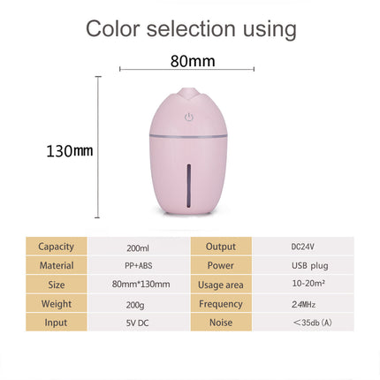 Original 180ml Portable Car Ultrasonic Aroma Diffuser Humidifier