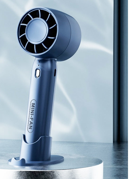 Mini Handheld Portable USB Rechargeable Fan – Adjustable Desk & Table Fan for Home, Office, Travel & Outdoor Use