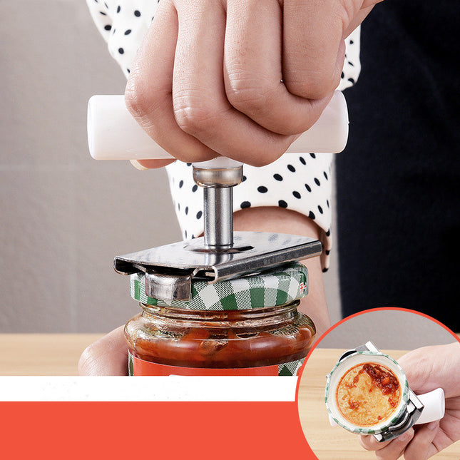 Adjustable Stainless Steel Jar & Bottle Opener for Kitchen