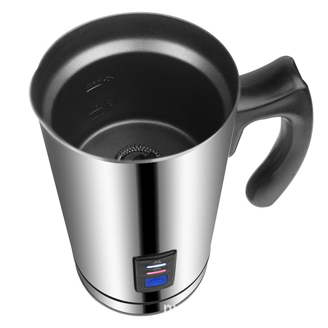 Automatic hot and cold coffee electric milk frother