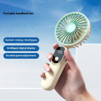 Portable USB Charging Folding Handheld Mini Fan Desktop Little Fan