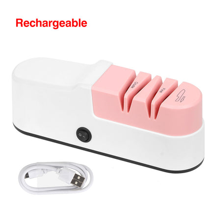 USB Rechargeable Electric High Precision Household Knife Sharpener