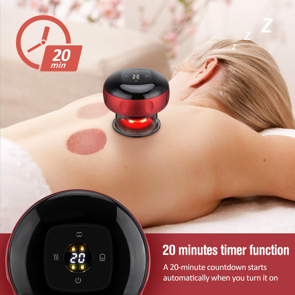 Electric Vacuum Cupping Massage Body Cups Anti-Cellulite Therapy Massager For Body Electric Guasha Scraping