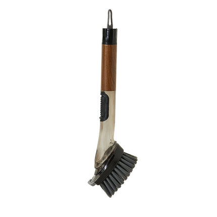 Multifunctional Walnut Two-in-one Liquid Adding Cleaning Brush