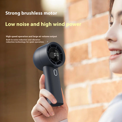 USB Rechargeable Handheld & Desktop High-Speed Turbo Fan
