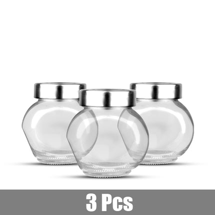 Food-Grade Glass Storage Jar with Lid – Moisture-Proof Container