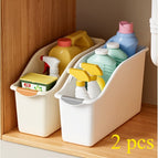 White Creamy Yellow / Small Short With Wheels / 2pc