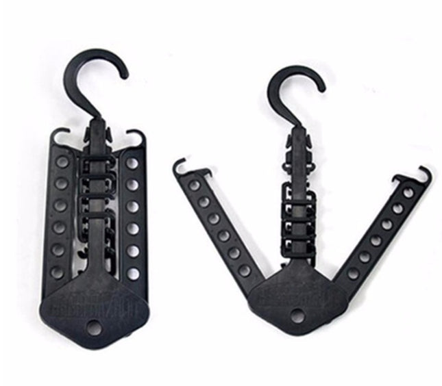 Minimalist Multifunctional Folding Hanger Rack – Space-Saving Closet Organizer