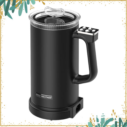 Hot And Cold Double Electric Milk Frother Coffee Latte