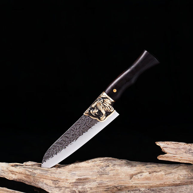 Hammer pattern chopper kitchen knife