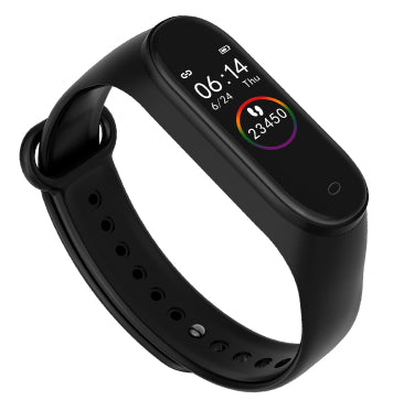 Waterproof Smart Fitness Bracelet – Heart Rate & Blood Pressure Tracker
