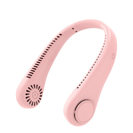 Rechargeable USB Bladeless Neck Fan – Portable Hands-Free Mini Fan for Travel, Sports & Outdoors