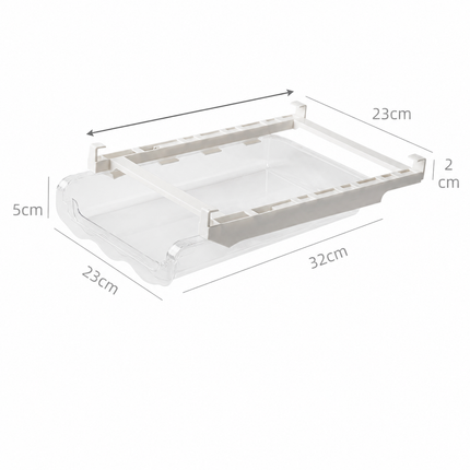 Adjustable Pull-Out Refrigerator Storage Organizer