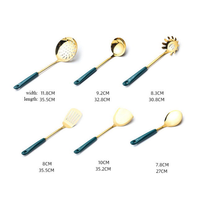7-Piece Stainless Steel Kitchen Utensil Set
