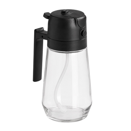 470ml 2-in-1 Glass Oil Sprayer & Dispenser
