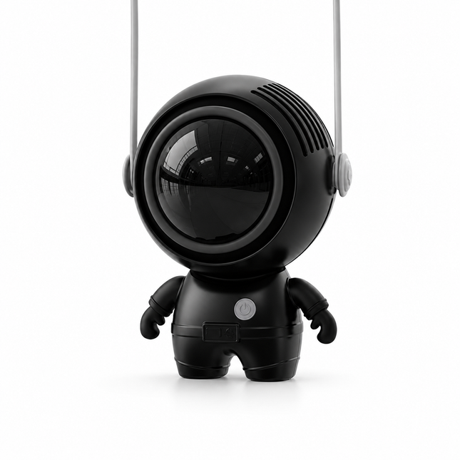 Astronaut USB Rechargeable Bladeless Mini Neck Fan