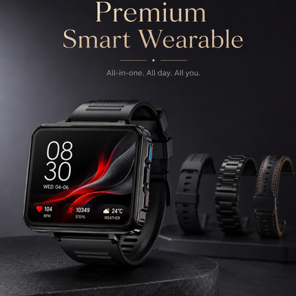 Large Screen Smart Watch 4G Android System Dual Camera