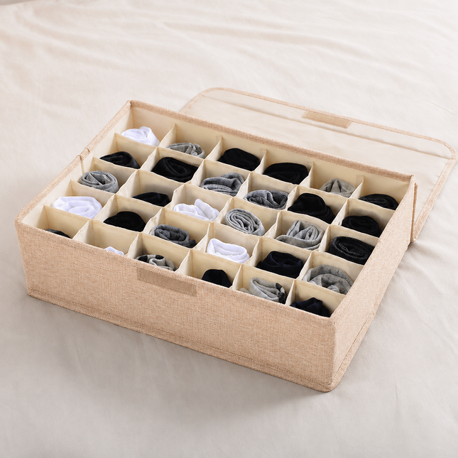 Foldable Covered Drawer Storage Box