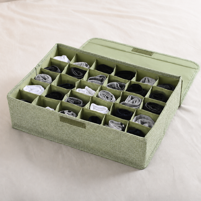 Foldable Covered Drawer Storage Box