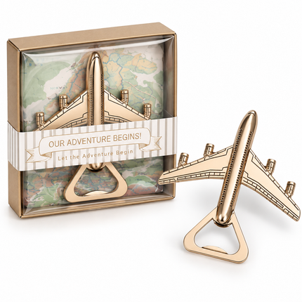 Alloy Aircraft-Shaped Bottle Opener