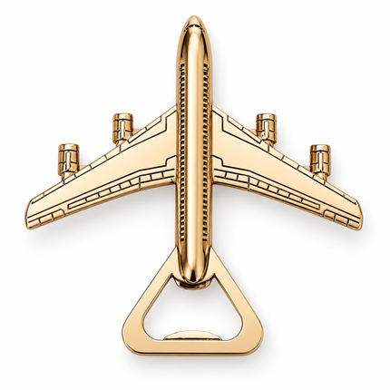 Alloy Aircraft-Shaped Bottle Opener