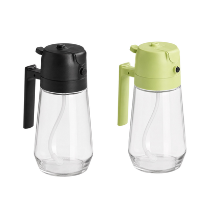 470ml 2-in-1 Glass Oil Sprayer & Dispenser