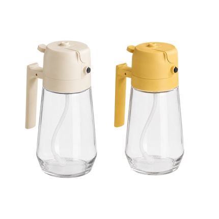 470ml 2-in-1 Glass Oil Sprayer & Dispenser