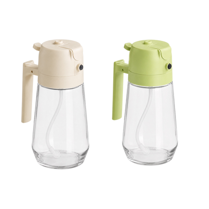 470ml 2-in-1 Glass Oil Sprayer & Dispenser