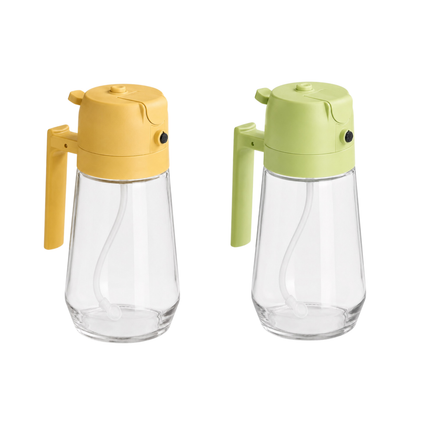 470ml 2-in-1 Glass Oil Sprayer & Dispenser